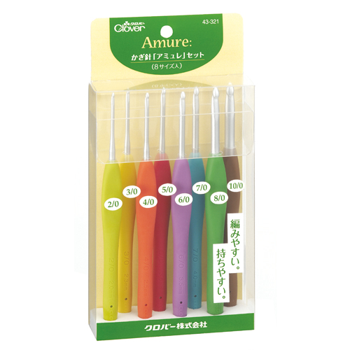 43-321(クロバー)かぎ針「アミュレ」セット
