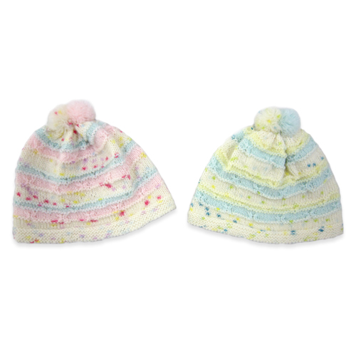 Baby Stripe Cap (0-12months)