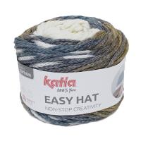 EASY HAT(黄土色×ﾌﾞﾙｰ）