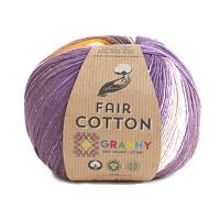 FAIR COTTON GRANNY（ﾊﾟｰﾌﾟﾙ×ｵﾚﾝｼﾞﾐｯｸｽ：2玉入） COL-300