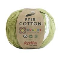 FAIR COTTON GRANNY（ｸﾞﾘｰﾝ×ｸﾞﾚｰﾐｯｸｽ：2玉入）