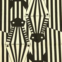 (KATIA)FABRICS(c4|Zebra) COL-9907