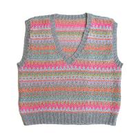 (Tokai)geometric border vest pack COL-24 (Tokai)geometric border vest pack COL-24