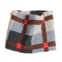 (Tokai)Geometric pattern check neck warmer Kit COL-13