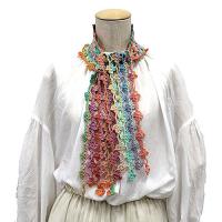 ミレコロリベビー:花の連続モチーフマフラー COL-14 ミレコロリベビー:花の連続モチーフマフラー COL-14