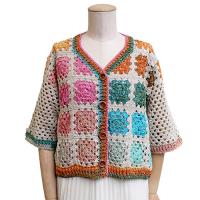 モチーフカーディガン