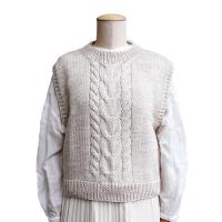 ほんのりアランベスト COL-2 ほんのりアランベスト COL-2