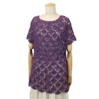 (SALE)*ネックから編むチュニック COL-8 (SALE)*ネックから編むチュニック COL-8