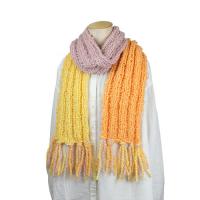(SALE)*3色2目ゴム編みマフラー COL-17 (SALE)*3色2目ゴム編みマフラー COL-17
