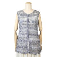 (SALE)*スカラップロングベスト COL-24 (SALE)*スカラップロングベスト COL-24
