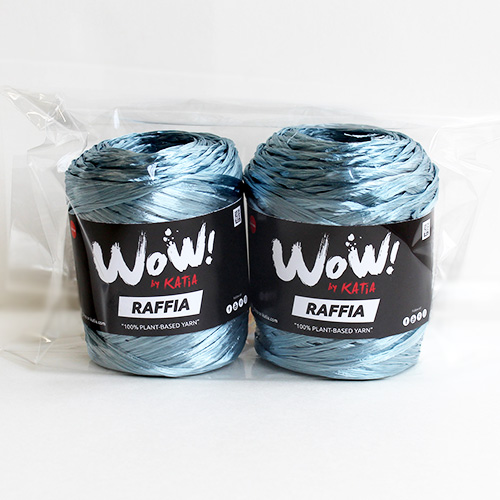WoW! RAFFIA（水色：2玉入）